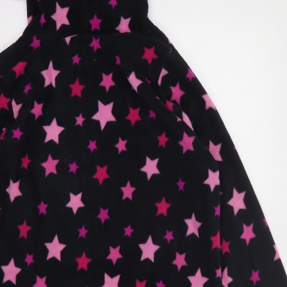 Adore Womens Black Geometric Polyester Top Pyjama Top Size M