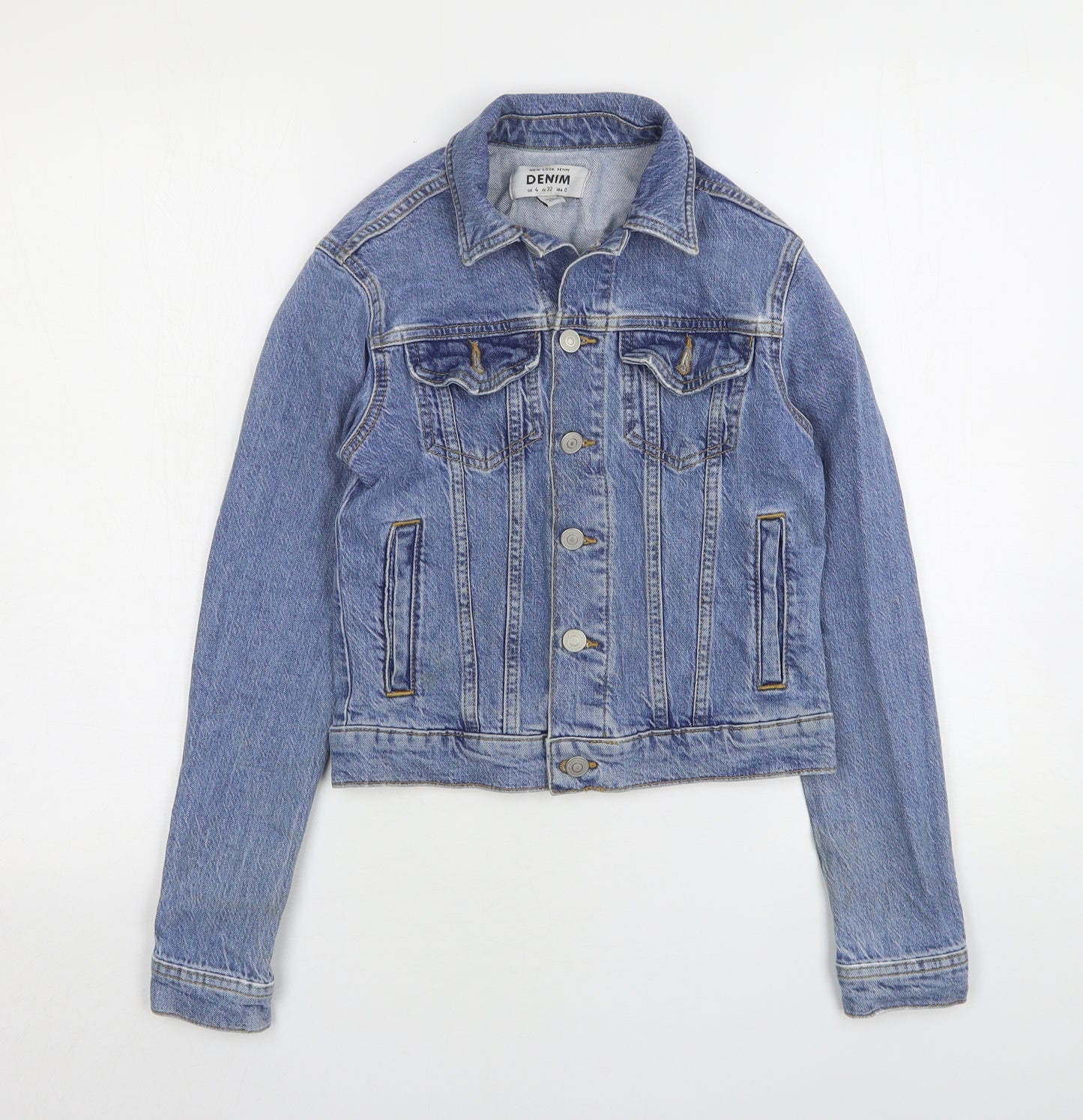 New Look Womens Blue   Jacket  Size 4