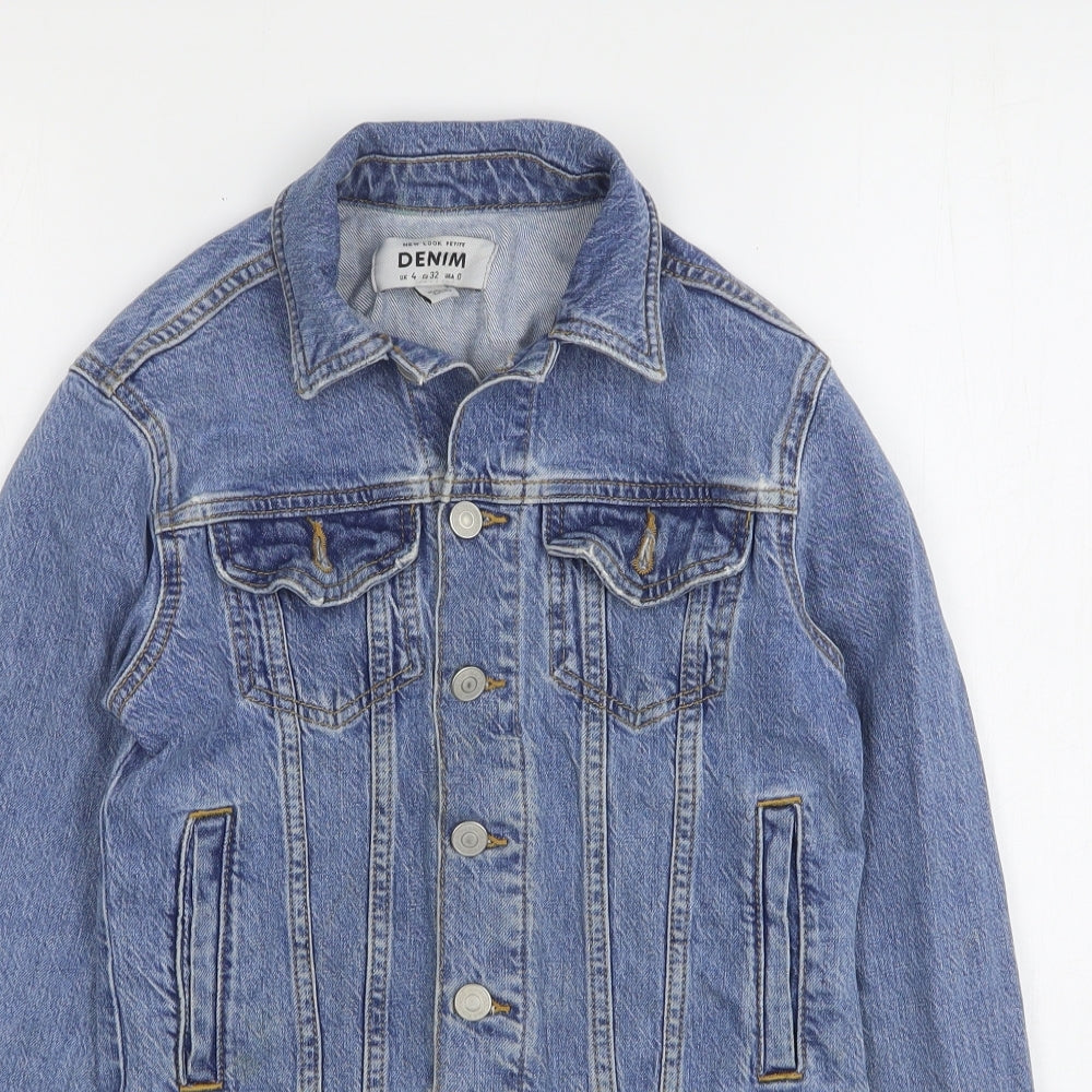New Look Womens Blue   Jacket  Size 4