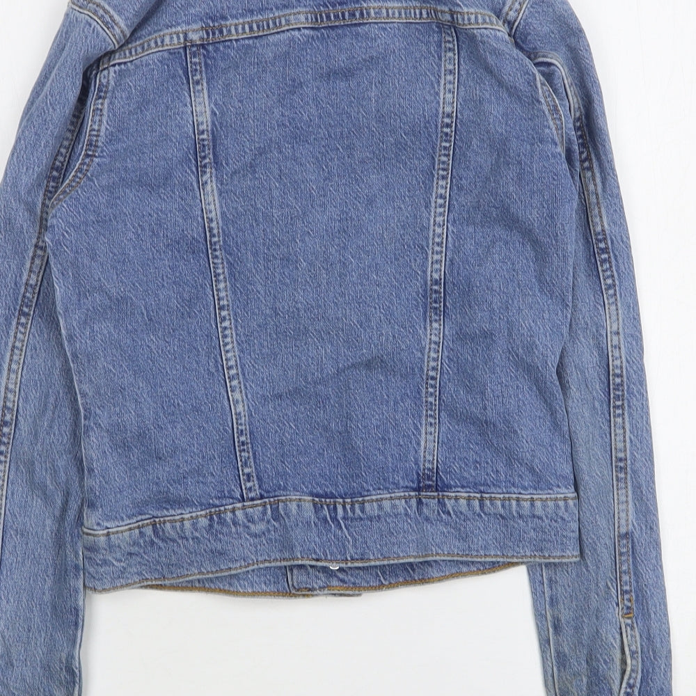 New Look Womens Blue   Jacket  Size 4