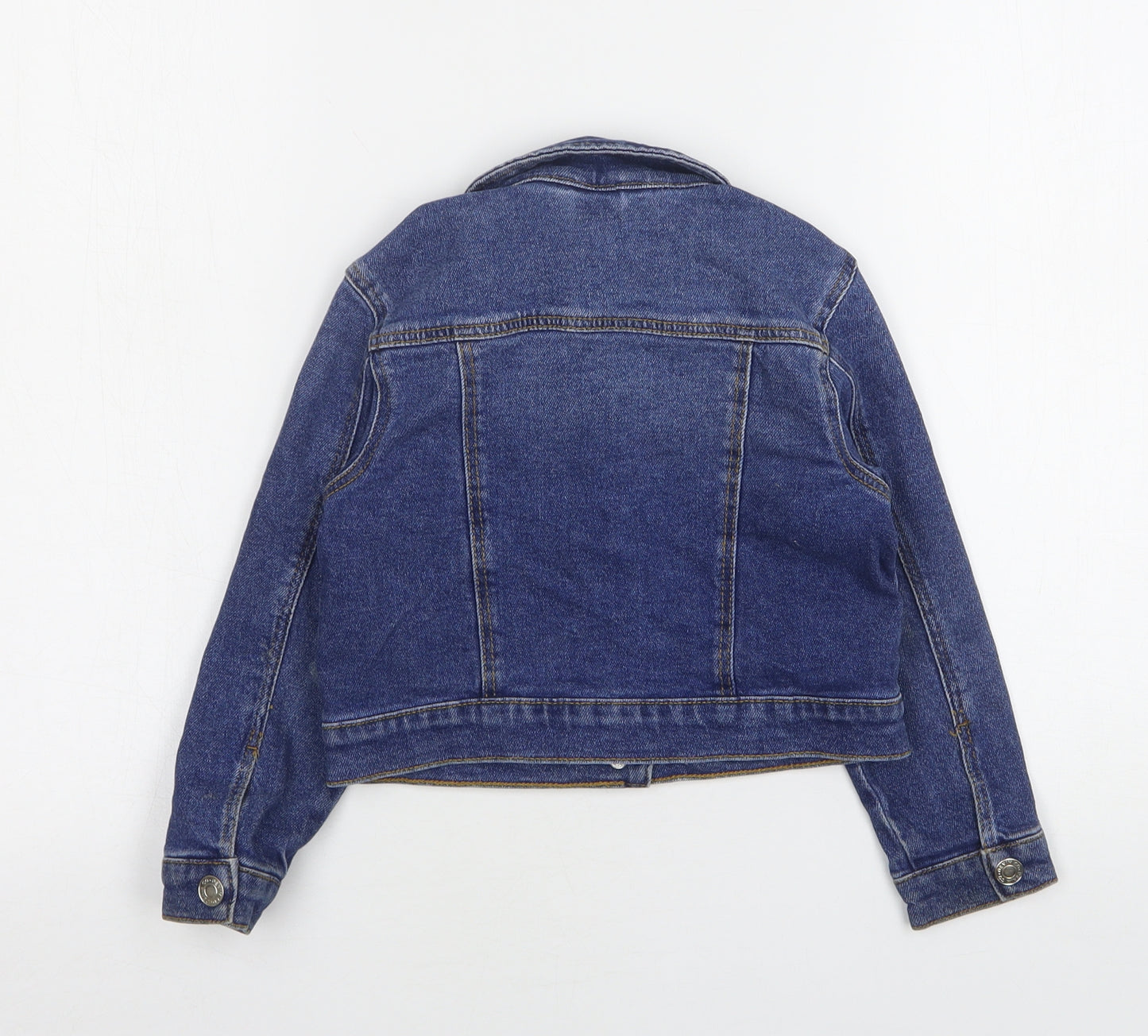 Denim & Co. Girls Blue   Jacket  Size 4-5 Years
