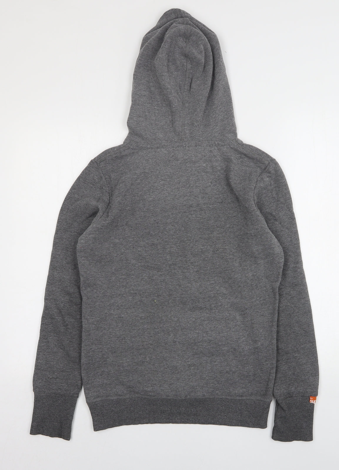 Superdry Womens Grey  Cotton Pullover Hoodie Size M