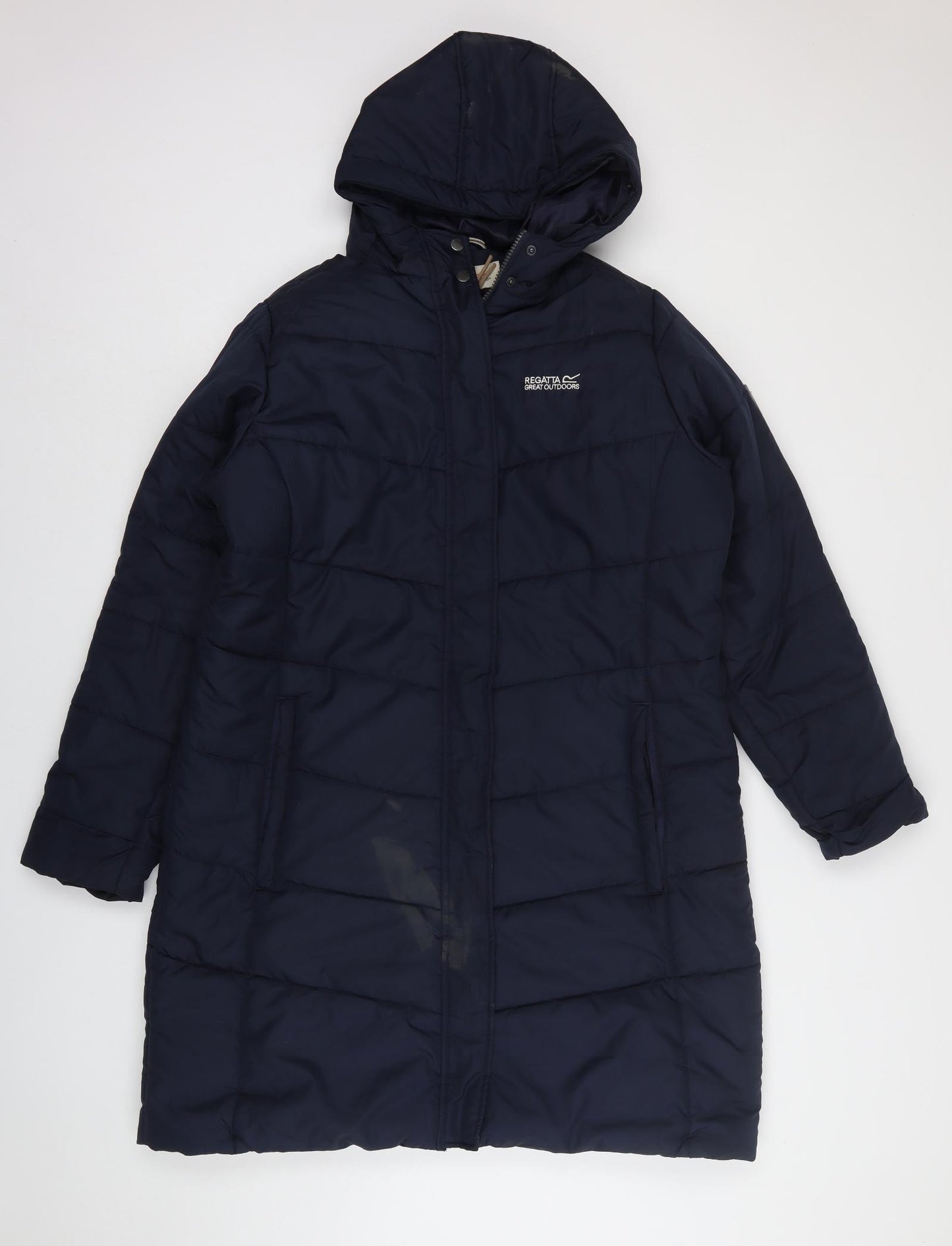 Regatta Womens Blue   Rain Coat Coat Size 18