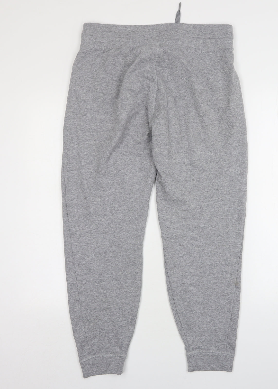Marks and Spencer Womens Grey  Cotton Sweatpants Trousers Size 14 L29 in Regular