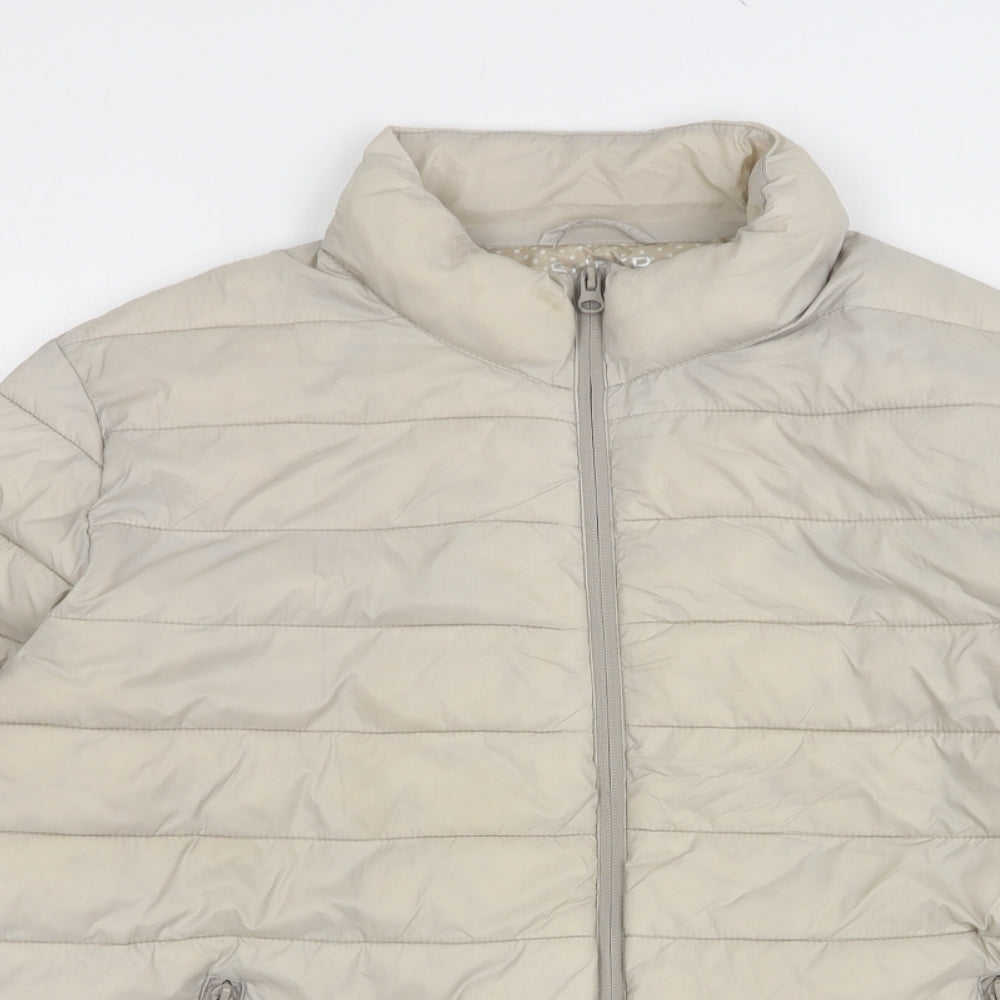 F&F Womens Beige   Puffer Jacket Jacket Size 18