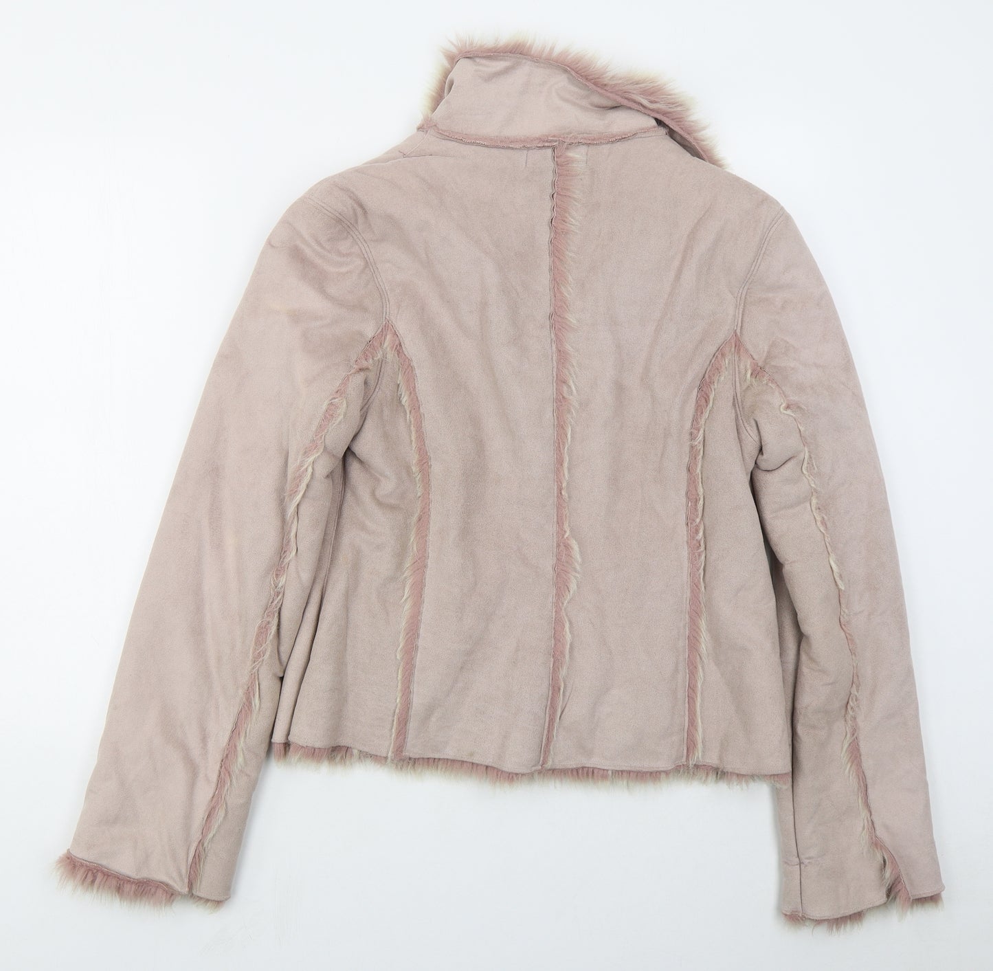 Wallis Womens Pink   Jacket Coat Size 20  Button