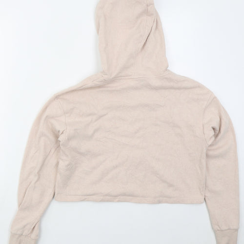 H&M Womens Pink  Cotton Pullover Hoodie Size S  Pullover