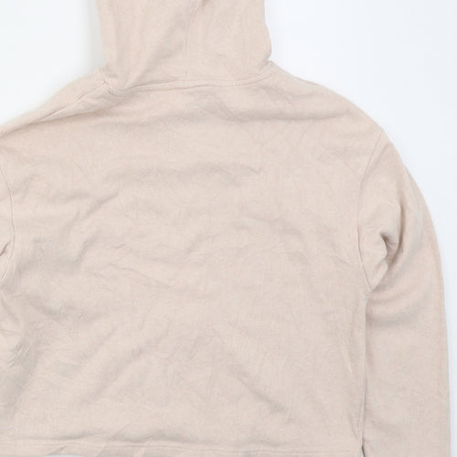 H&M Womens Pink  Cotton Pullover Hoodie Size S  Pullover