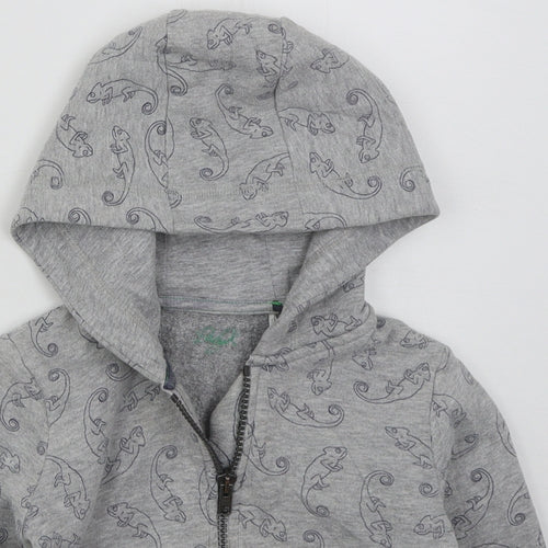 Mothercare Boys Grey   Jacket  Size 18-24 Months   Zip - Chameleons