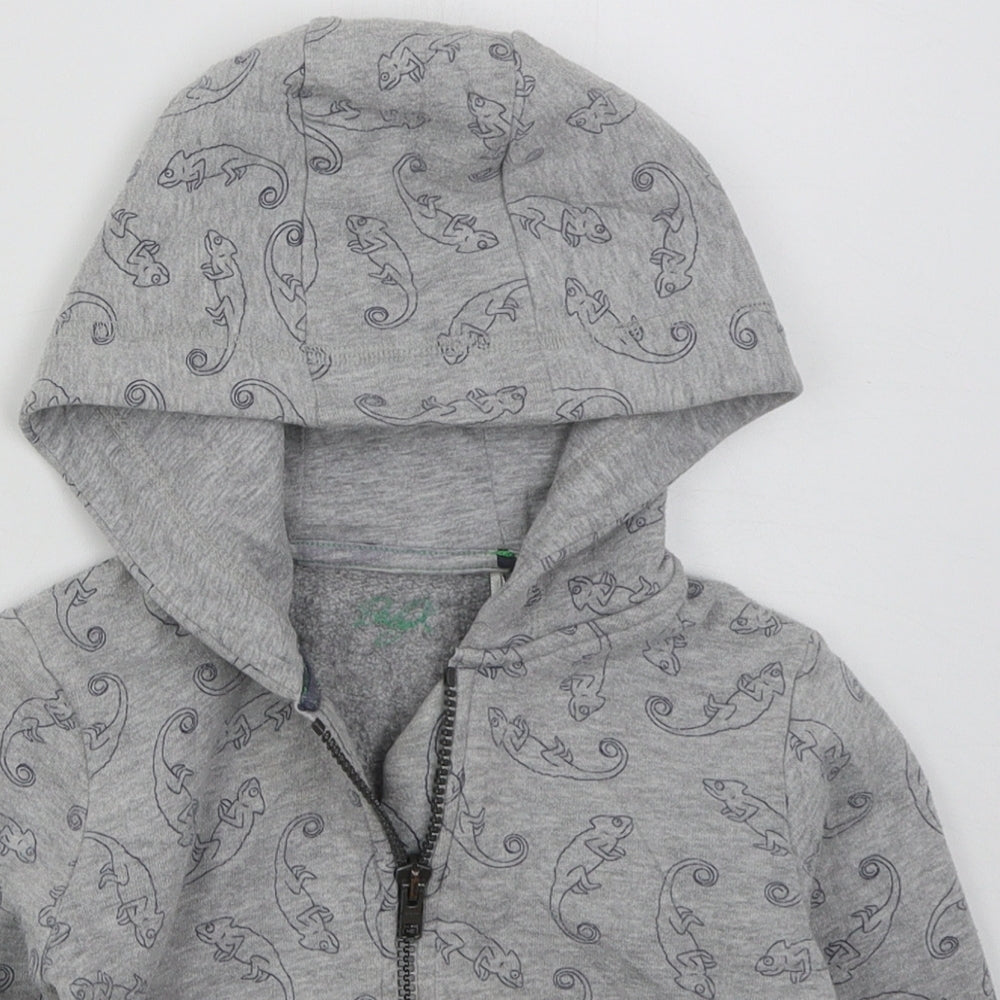 Mothercare Boys Grey   Jacket  Size 18-24 Months   Zip - Chameleons