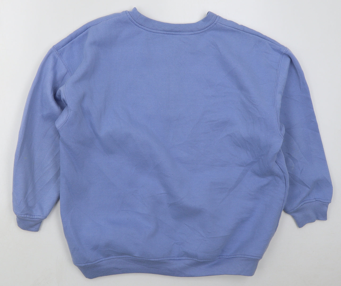 Nouveau Womens Black  Polyester Pullover Sweatshirt Size M  Pullover - Flowers