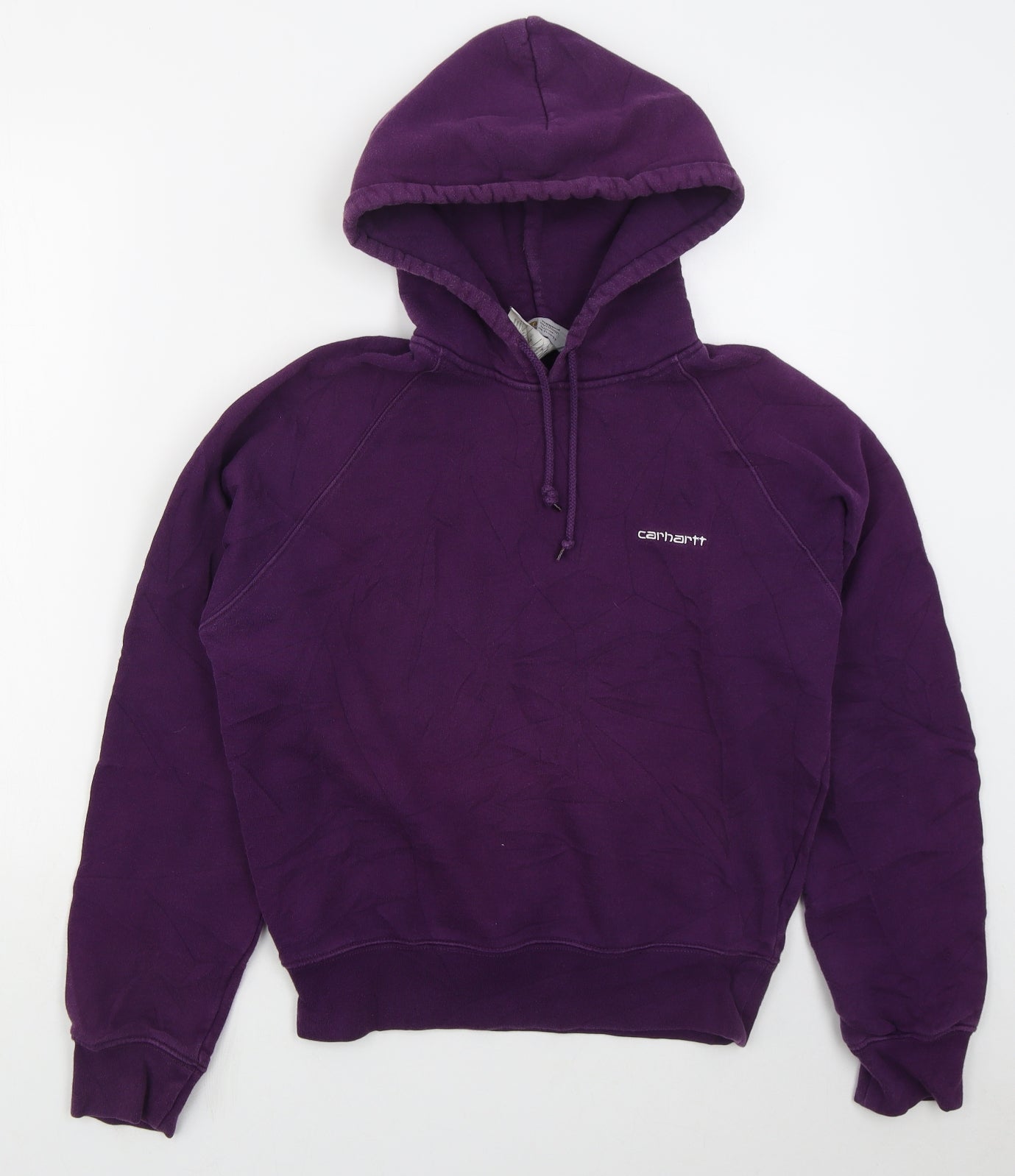 Carhartt Womens Purple  Cotton Pullover Hoodie Size S  Pullover