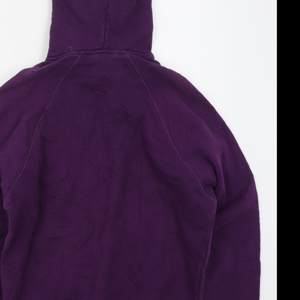 Carhartt Womens Purple  Cotton Pullover Hoodie Size S  Pullover