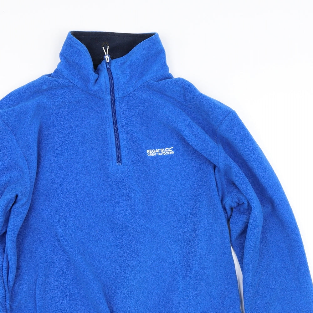 Regatta Mens Blue  Polyester Pullover Sweatshirt Size M