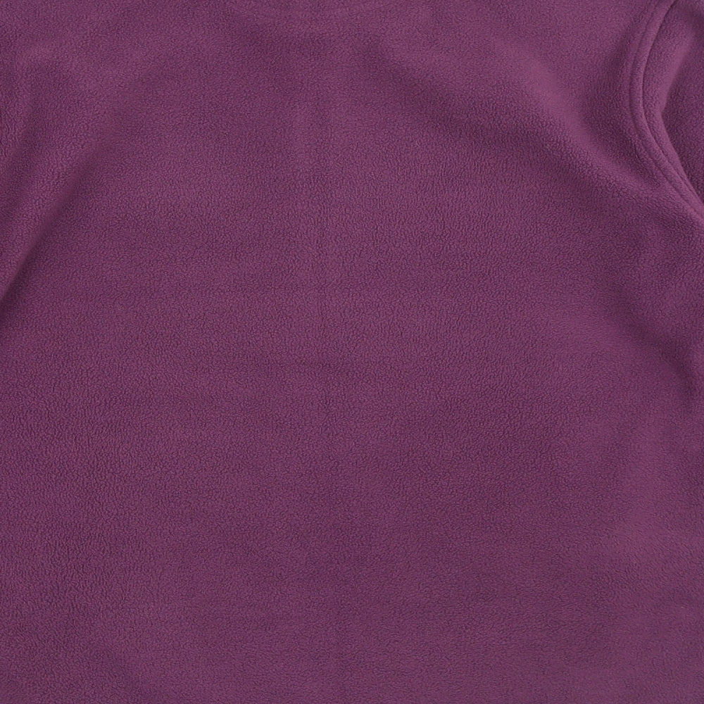EWM Womens Purple  Polyester Pullover Sweatshirt Size 14