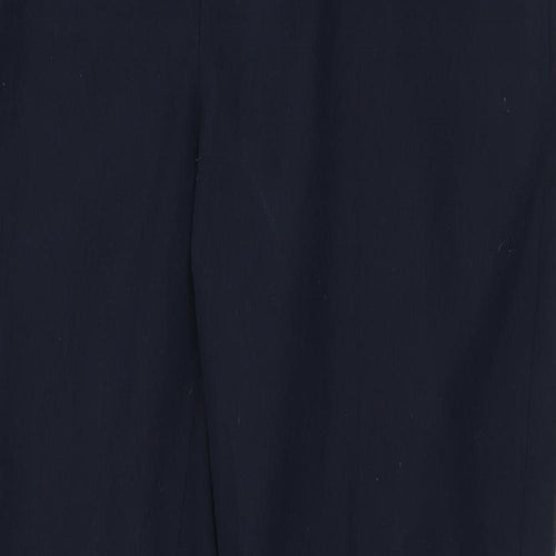 Dorothy Perkins Womens Black  Polyester Trousers  Size 12 L28 in Regular
