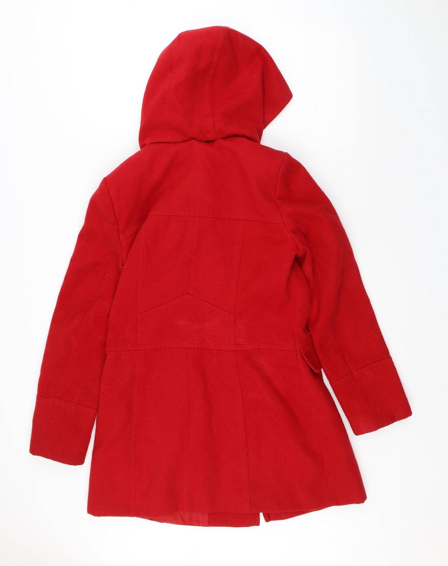 Debenhams Womens Red   Trench Coat Coat Size 12