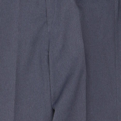Saint Mitchel Womens Blue  Polyester Trousers  Size 36 in L31 in Regular Button