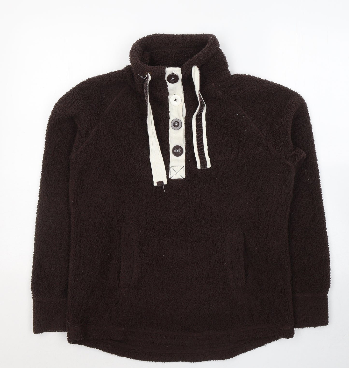 TU Womens Brown  Polyester Pullover Sweatshirt Size 12  Pullover