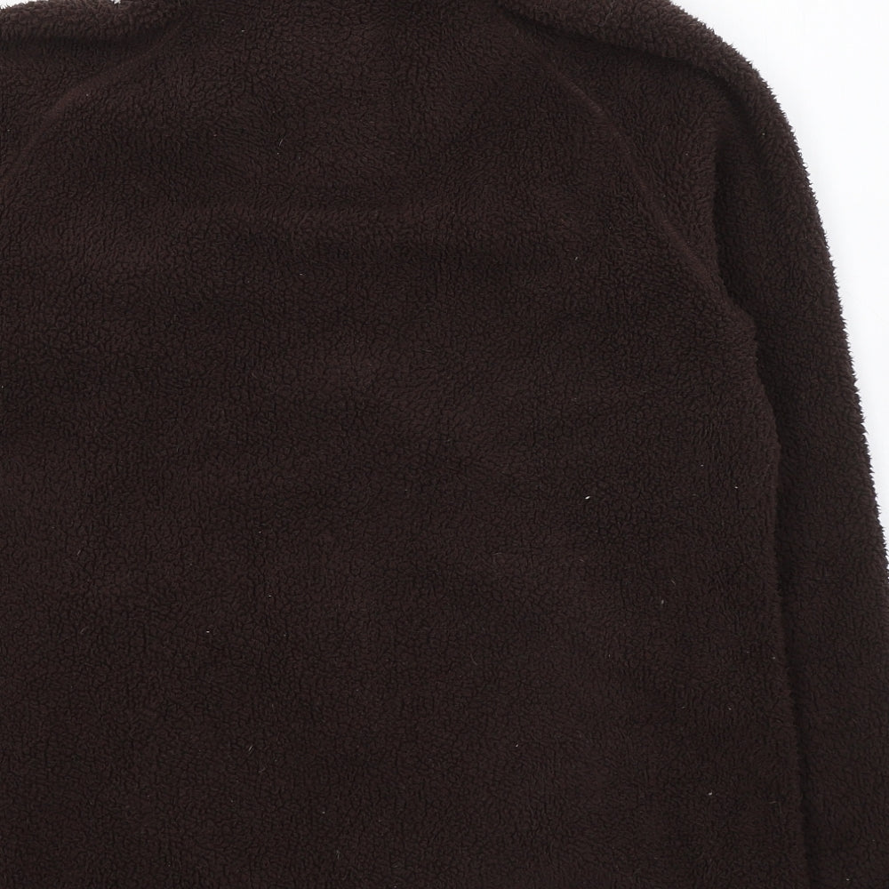 TU Womens Brown  Polyester Pullover Sweatshirt Size 12  Pullover