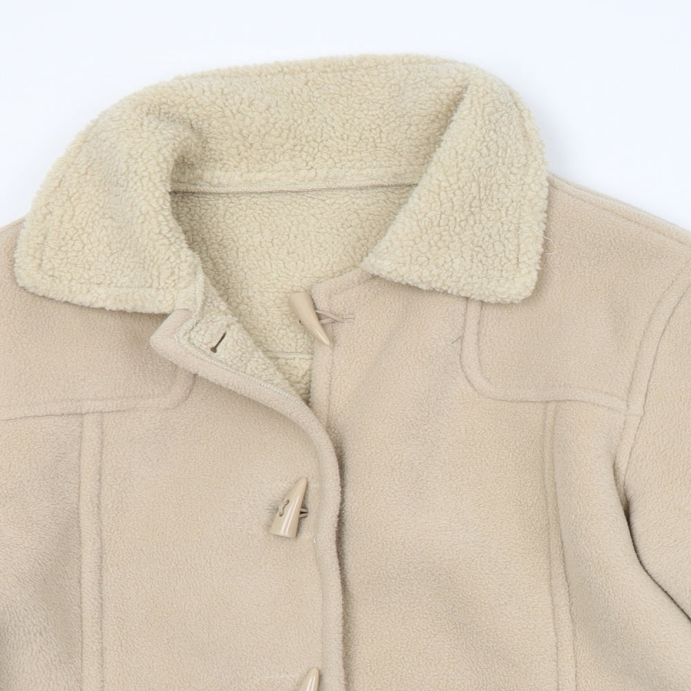 EMW Womens Beige   Pea Coat Coat Size 20  Button