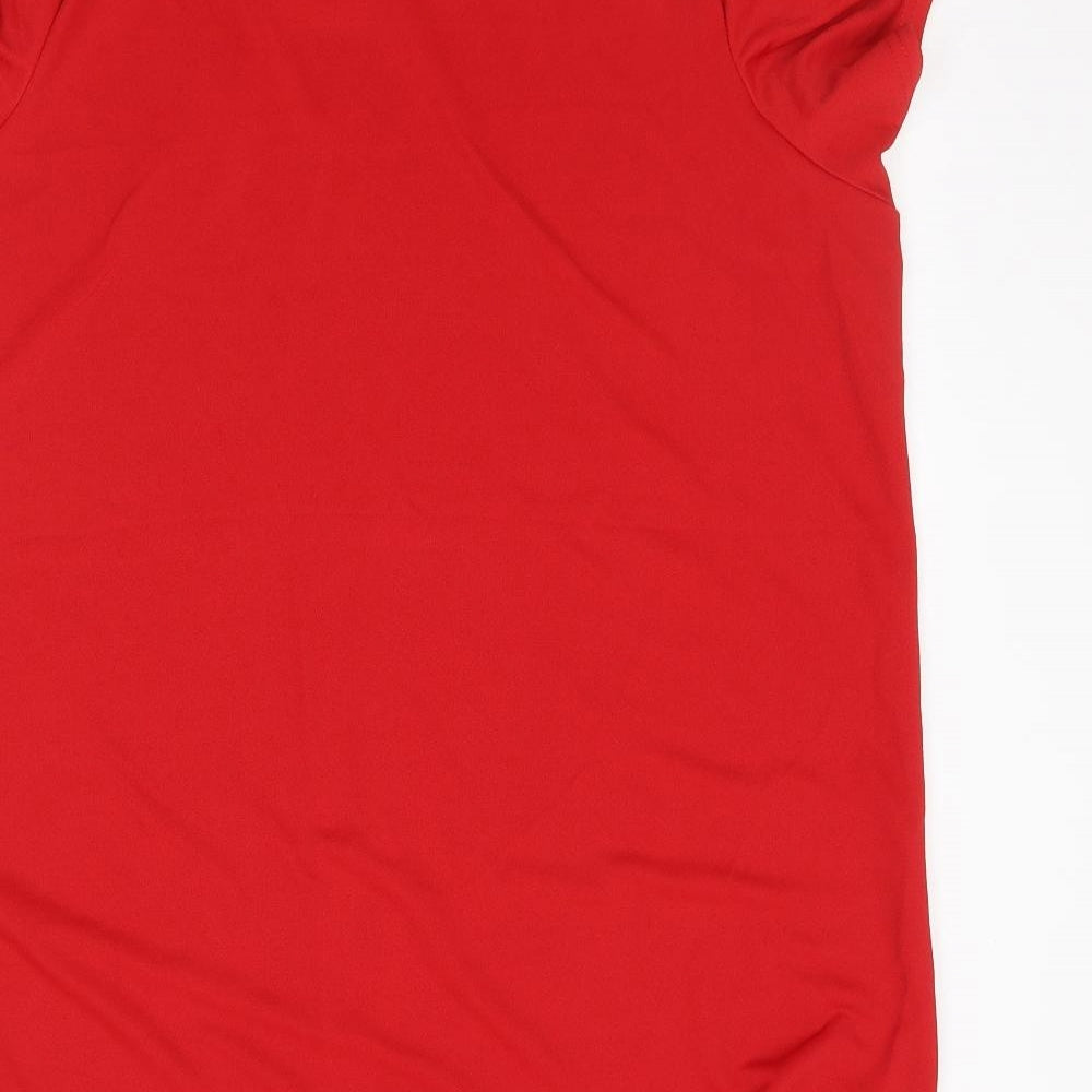 Boohoo Womens Red  Polyester Camisole Blouse Size 20 V-Neck