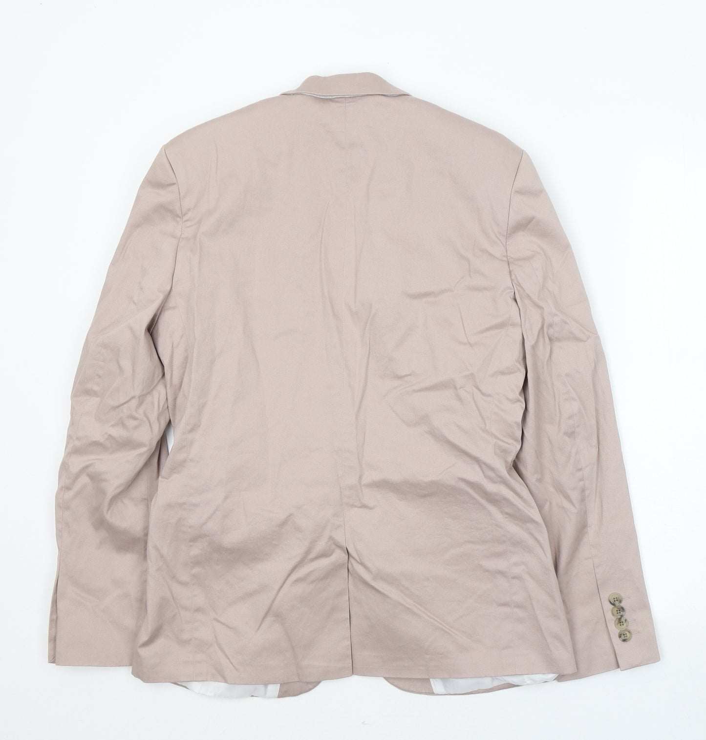 ASOS Mens Beige  Cotton Jacket Suit Jacket Size 40