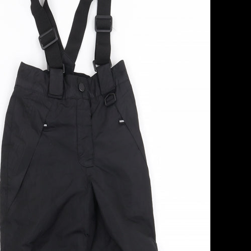 Lupilu Boys Black  Polyester Snow Pants Trousers Size 3-4 Years  Regular