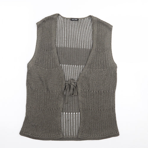 Gerry Weber Womens Green V-Neck  Viscose Cardigan Jumper Size 12