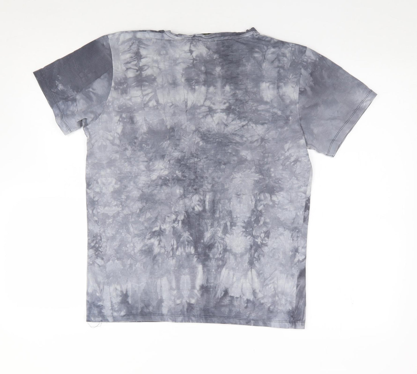 Stone Island  Mens Grey  Cotton  T-Shirt Size M Crew Neck