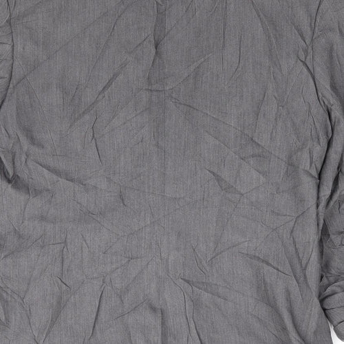 Primark Womens Grey  Polyester Jacket Suit Jacket Size 10
