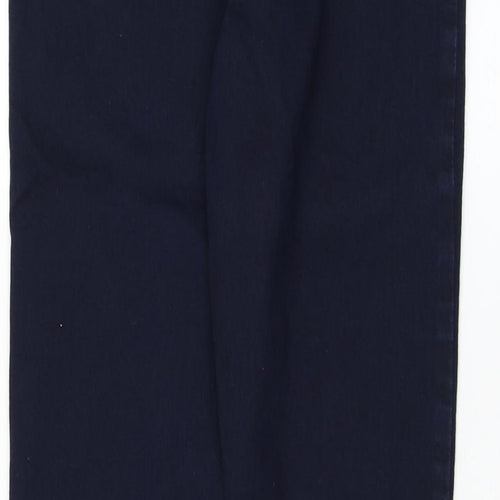 Debenhams Womens Blue  Cotton Skinny Jeans Size 14 L29 in Regular