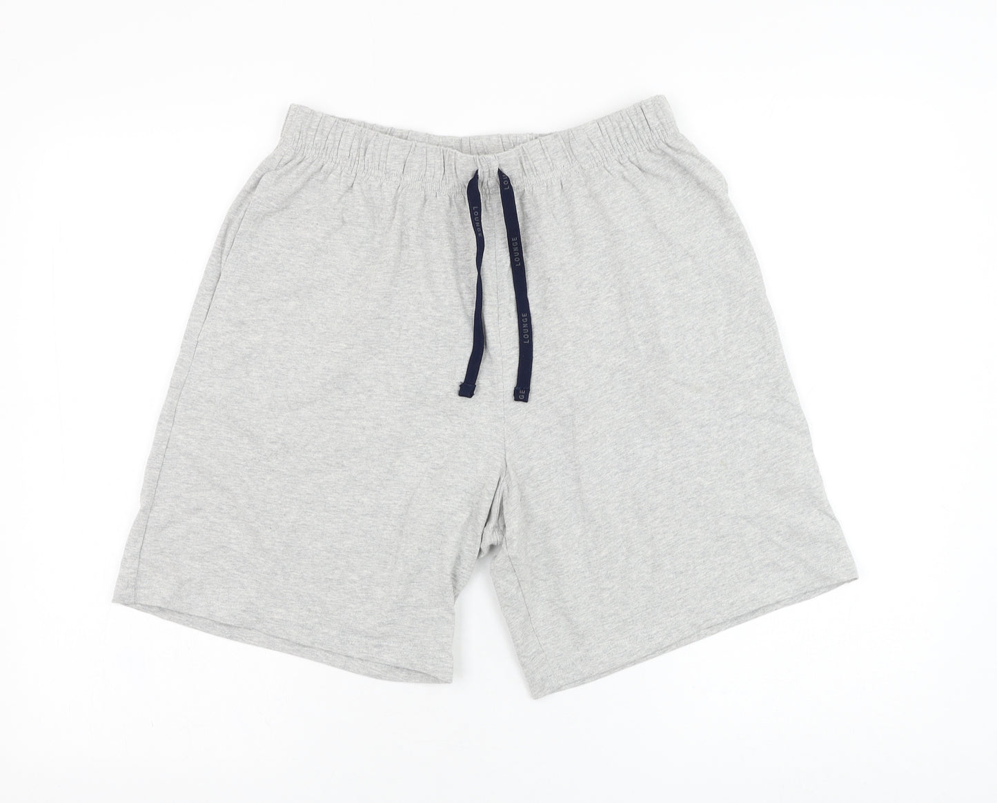 F&F Mens Grey  Cotton Sweat Shorts Size M L8 in Regular  - Loungewear