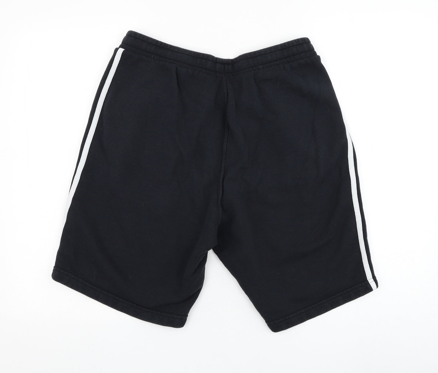 adidas Mens Black  Cotton Sweat Shorts Size M L9 in Regular