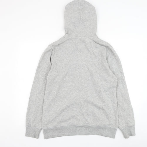 Brookhaven Womens Grey  Polyester Full Zip Hoodie Size 14  Zip