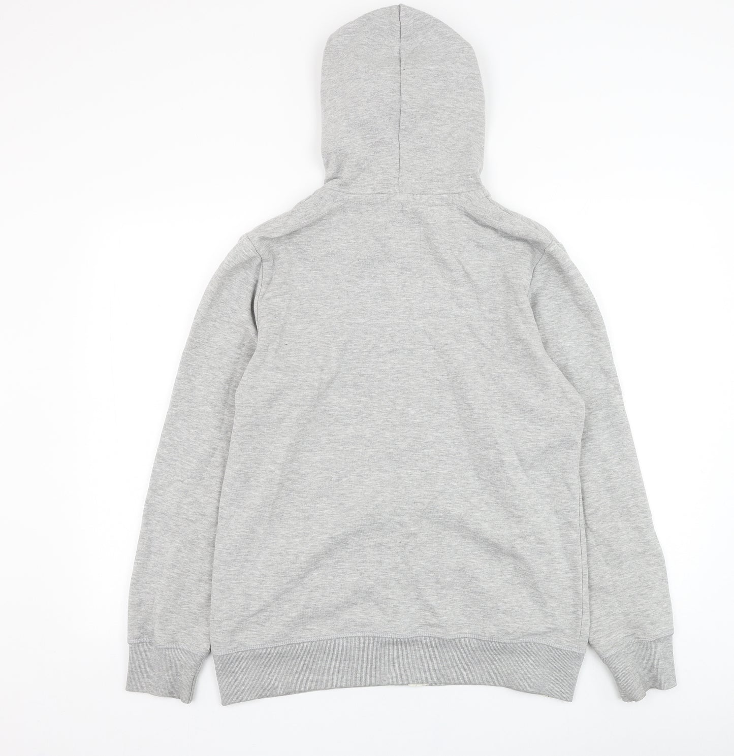 Brookhaven Womens Grey  Polyester Full Zip Hoodie Size 14  Zip