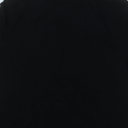 ASOS Mens Black  Cotton  T-Shirt Size 2XL Round Neck