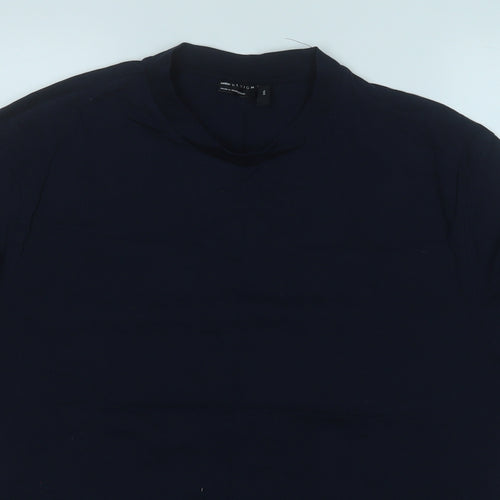 ASOS Mens Blue  Cotton  T-Shirt Size 2XL Round Neck