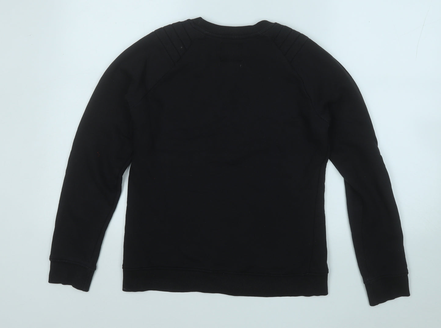 Zoe Karssen Womens Black  Cotton Pullover Sweatshirt Size M   - Suicide Blonde