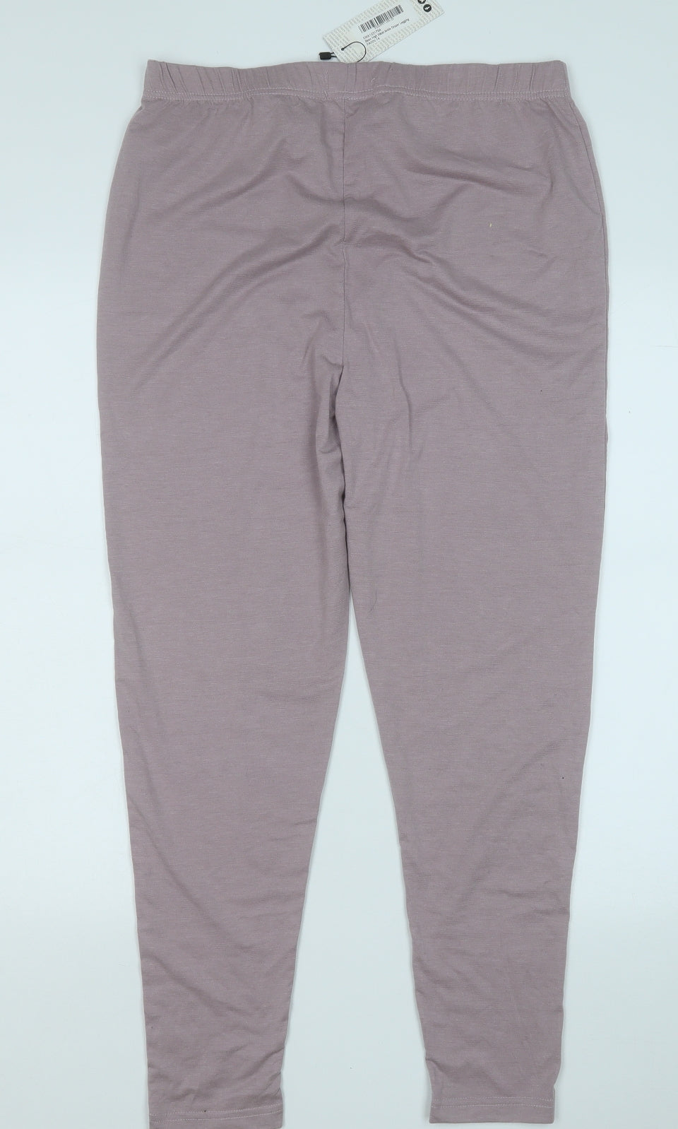 Boohoo Womens Pink  Polyester Jogger Trousers Size 14 L25 in Regular