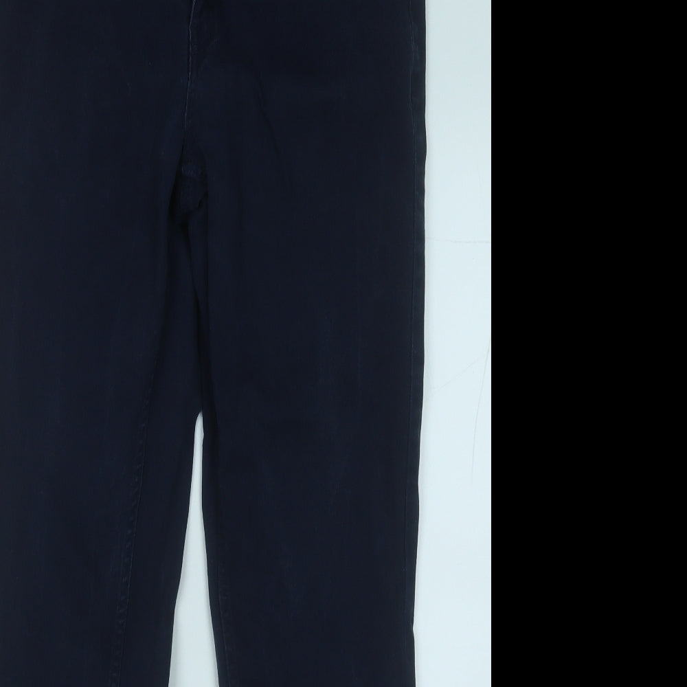 Denim Design Lab Mens Blue  Cotton Straight Jeans Size 34 in L29 in Regular