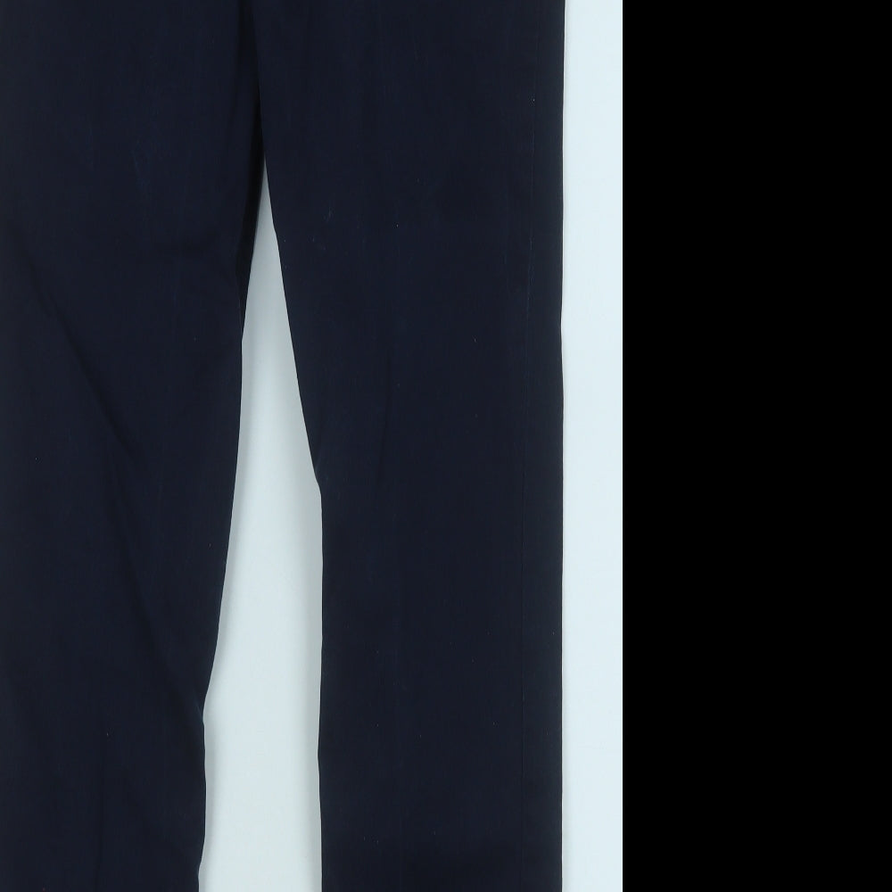 Denim Design Lab Mens Blue  Cotton Straight Jeans Size 34 in L29 in Regular