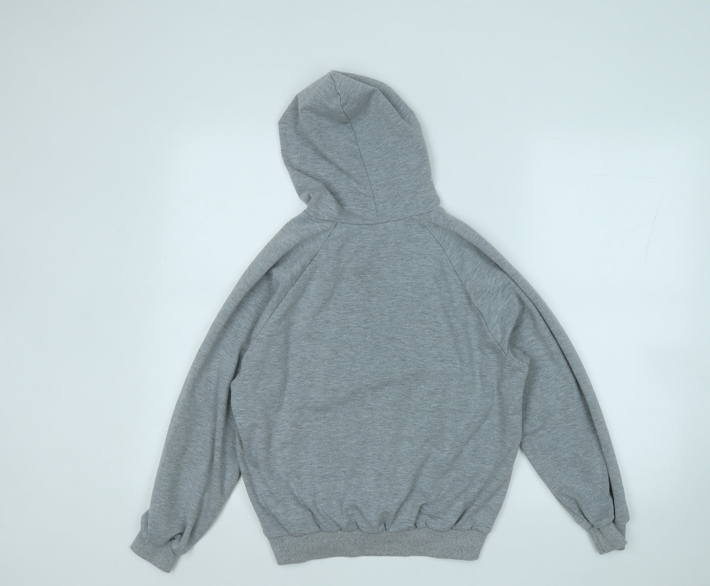 SheIn Girls Grey  Polyester Pullover Hoodie Size 10-11 Years   - Brooklyn