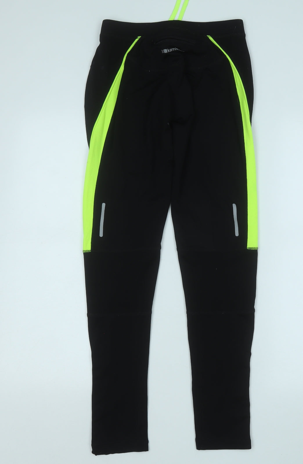 Karrimor Womens Black  Polyester Track Pants Leggings Size 10 L27 in Regular