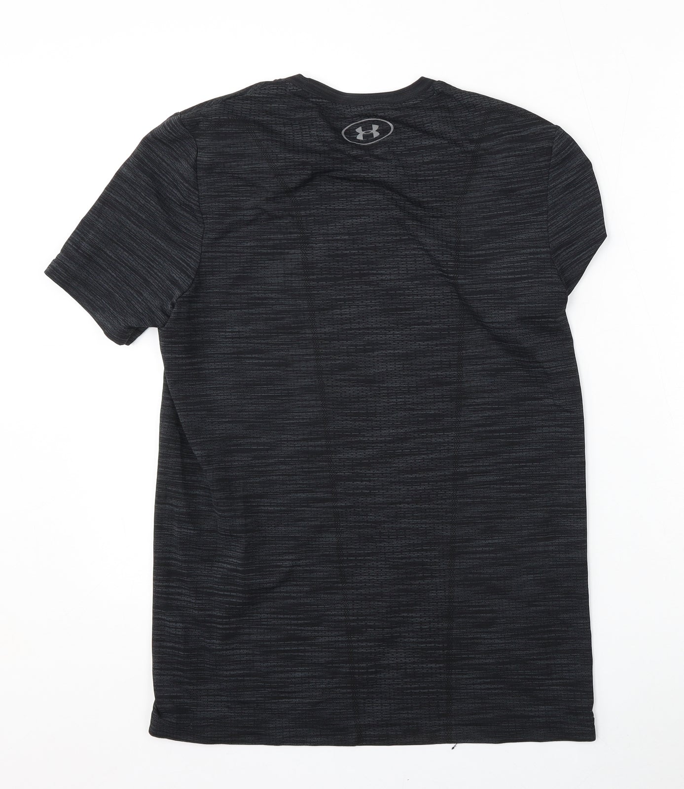 Under armour Mens Grey  Polyester  T-Shirt Size S Round Neck