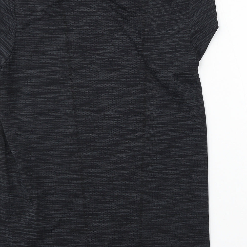 Under armour Mens Grey  Polyester  T-Shirt Size S Round Neck