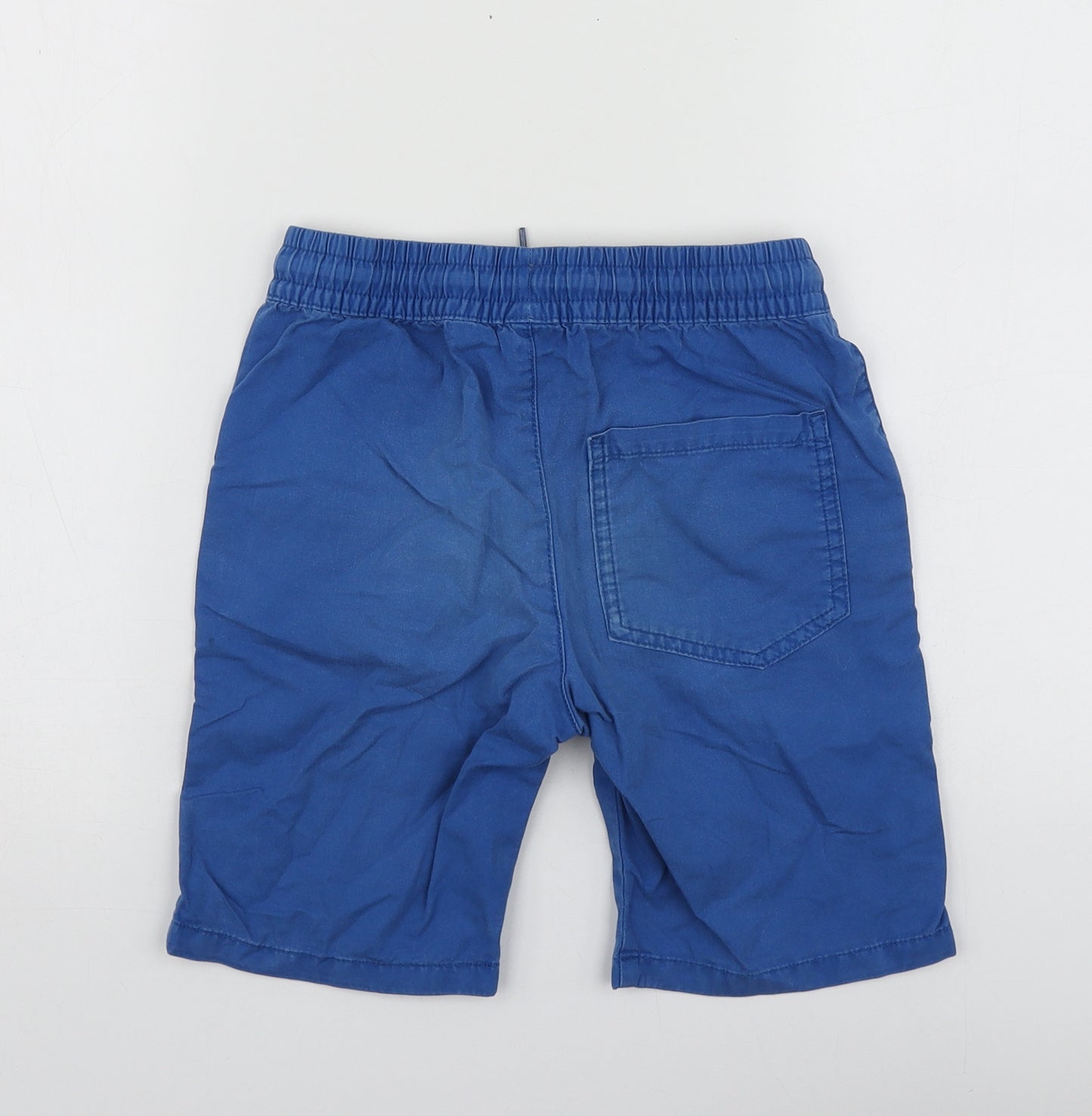 F&F Boys Blue  Cotton Cargo Shorts Size 8-9 Years  Regular