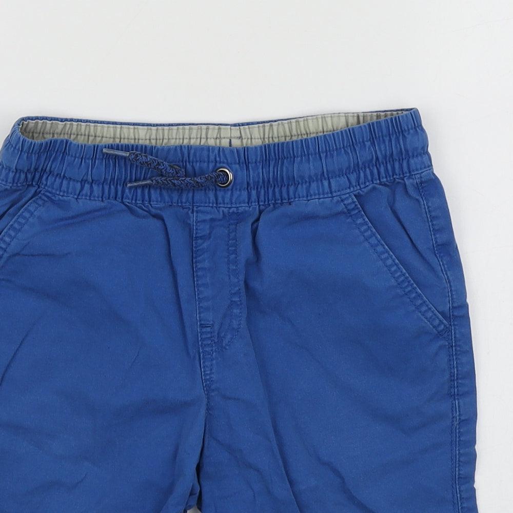 F&F Boys Blue  Cotton Cargo Shorts Size 8-9 Years  Regular