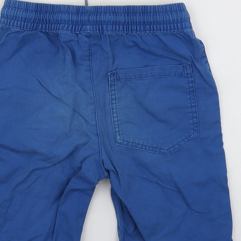 F&F Boys Blue  Cotton Cargo Shorts Size 8-9 Years  Regular