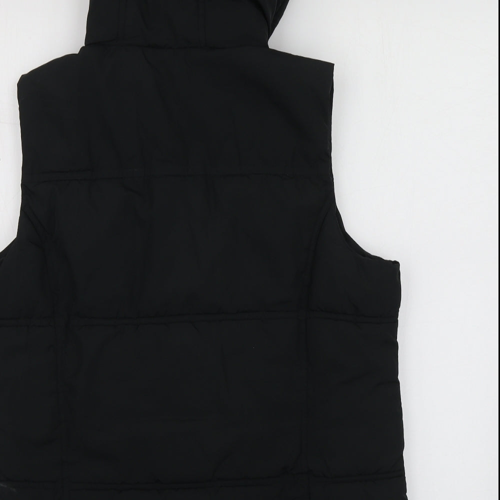 F&F Womens Black   Gilet Jacket Size 16